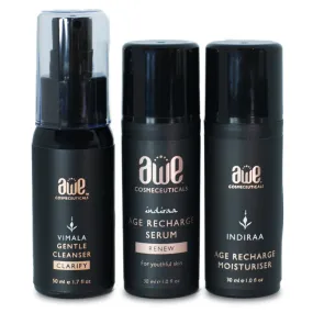 3-Step Ayurveda Skin Care Collection | Anti-Ageing | Vata
