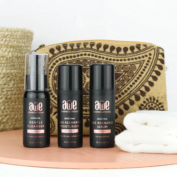 3-Step Ayurveda Skin Care Collection | Anti-Ageing | Vata
