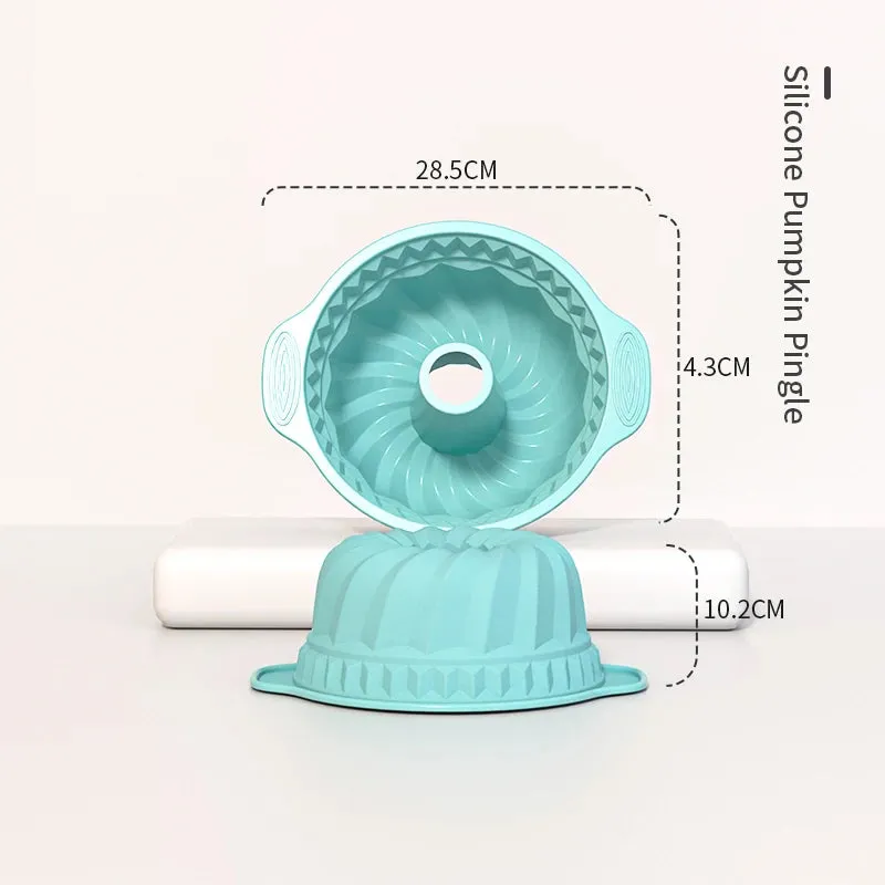 3D Silicone Cake MoldPremium 3D Silicone Cake Mold - Flexible, Non-Stick Bakeware for Stunning Cakes and Desserts