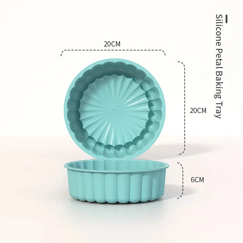 3D Silicone Cake MoldPremium 3D Silicone Cake Mold - Flexible, Non-Stick Bakeware for Stunning Cakes and Desserts