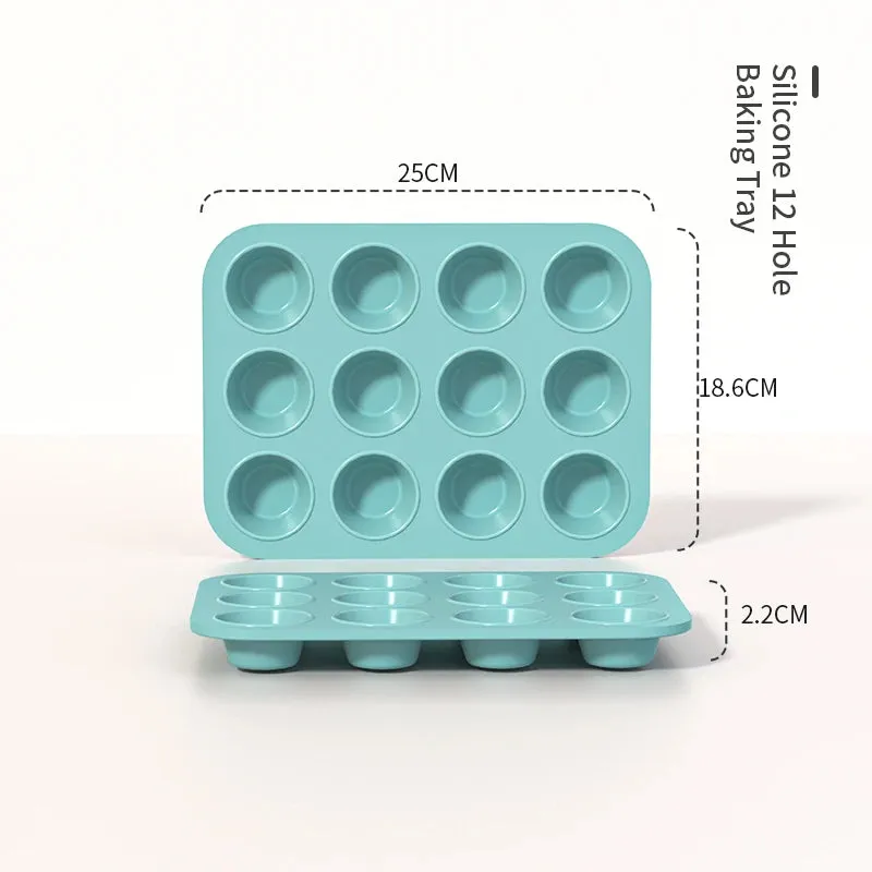 3D Silicone Cake MoldPremium 3D Silicone Cake Mold - Flexible, Non-Stick Bakeware for Stunning Cakes and Desserts