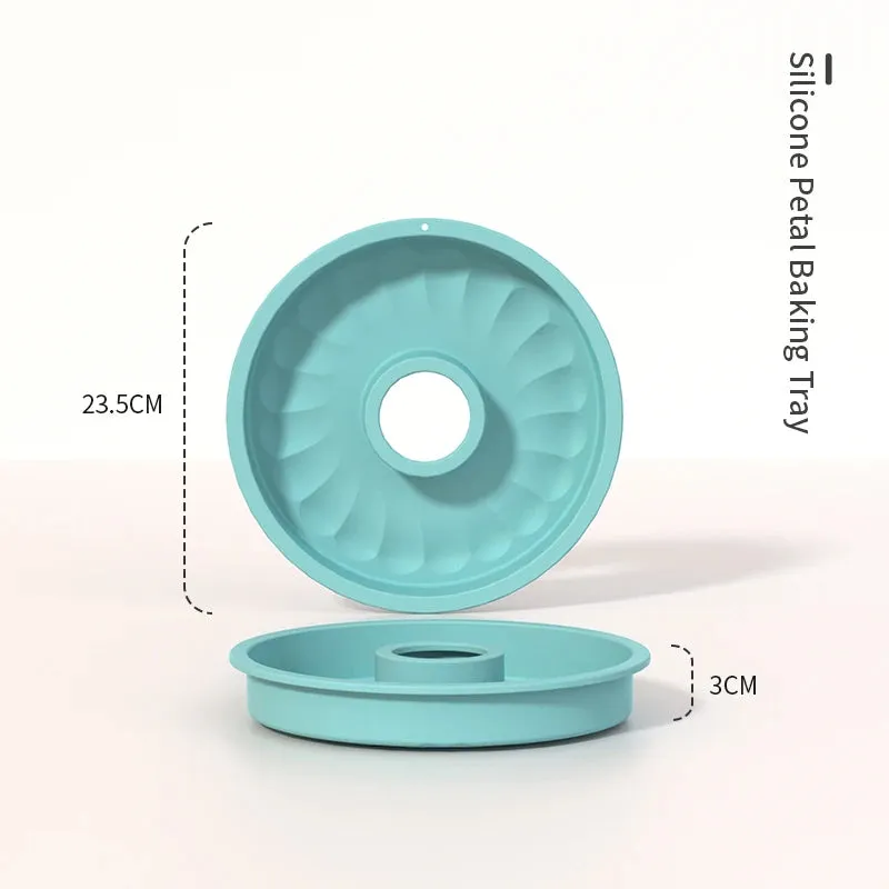 3D Silicone Cake MoldPremium 3D Silicone Cake Mold - Flexible, Non-Stick Bakeware for Stunning Cakes and Desserts