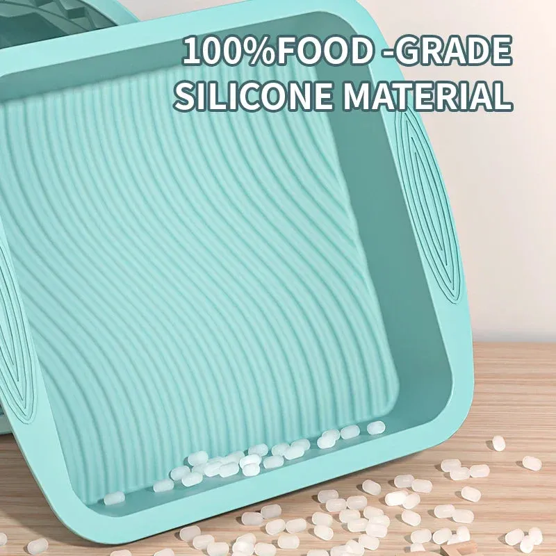 3D Silicone Cake MoldPremium 3D Silicone Cake Mold - Flexible, Non-Stick Bakeware for Stunning Cakes and Desserts