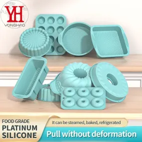 3D Silicone Cake MoldPremium 3D Silicone Cake Mold - Flexible, Non-Stick Bakeware for Stunning Cakes and Desserts
