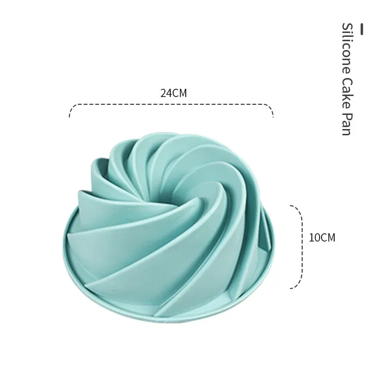 3D Silicone Cake MoldPremium 3D Silicone Cake Mold - Flexible, Non-Stick Bakeware for Stunning Cakes and Desserts