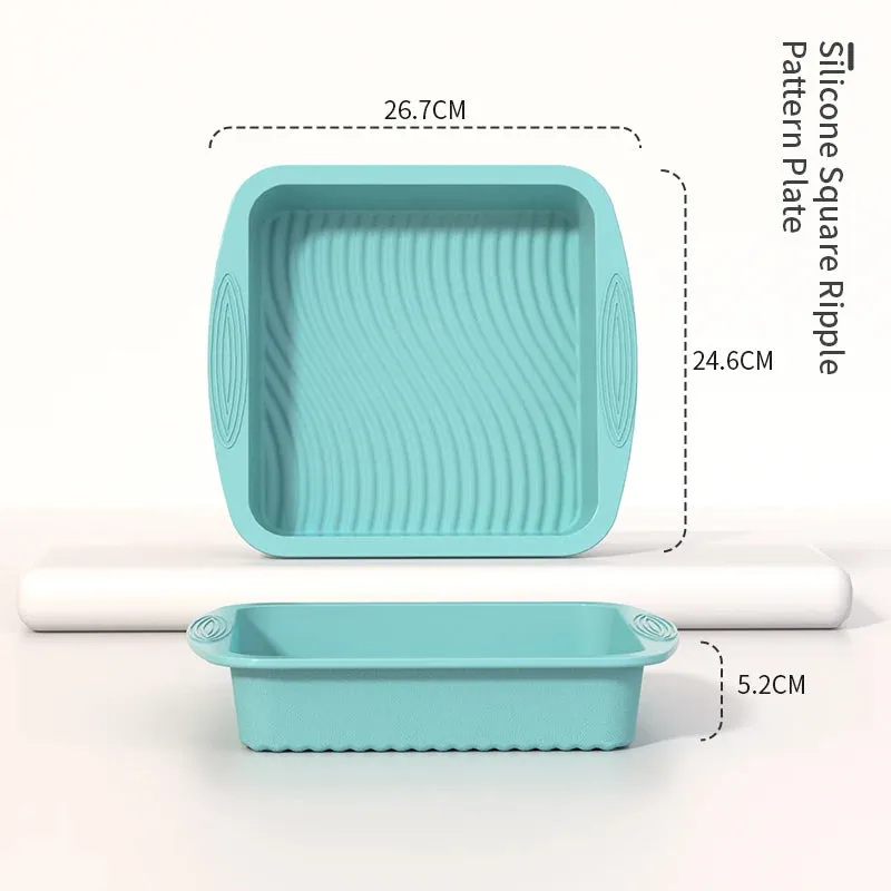 3D Silicone Cake MoldPremium 3D Silicone Cake Mold - Flexible, Non-Stick Bakeware for Stunning Cakes and Desserts