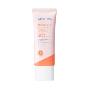 AESTURA Derma UV 365 Red Calming Tone-up Sunscreen SPF50  PA     - Nourishing and Brightening Formula