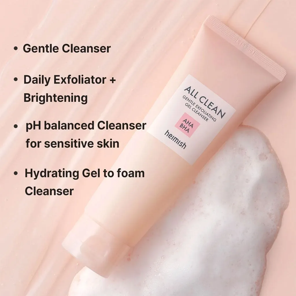 All Clean Gentle Exfoliating Gel Cleanser