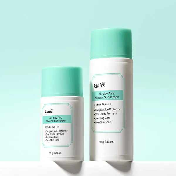 All-day Airy Mineral Sunscreen