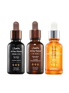 All Day Vitamin Serum 3 set (All Day Vitamin Brightening & Balancing Serum   Pure C 5.5 Glow Serum   VC-IP 1.0 Firming Serum)