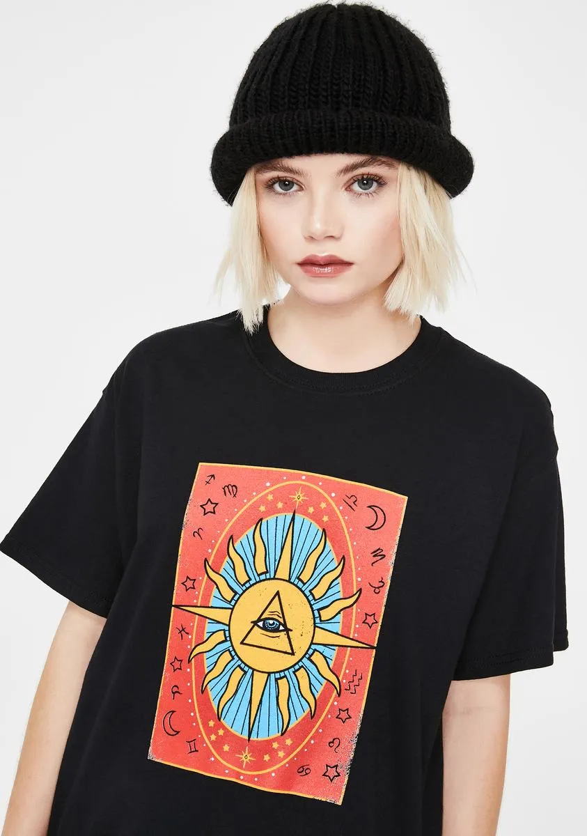 Astrology Sun Graphic Tee