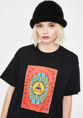 Astrology Sun Graphic Tee