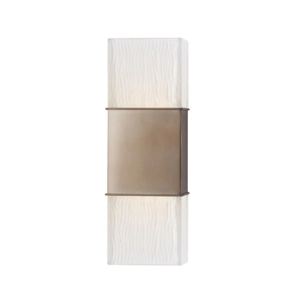 Aurora 14 In. 2 Lights Wall Light Bronze Finish