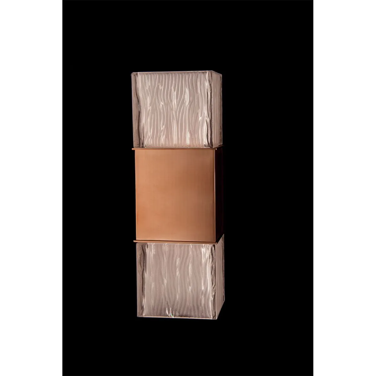 Aurora 14 In. 2 Lights Wall Light Bronze Finish