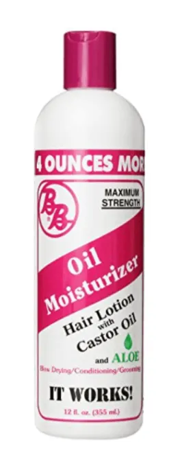 B & B HAIR LOTION  [OIL MOISTURIZER] (12OZ)