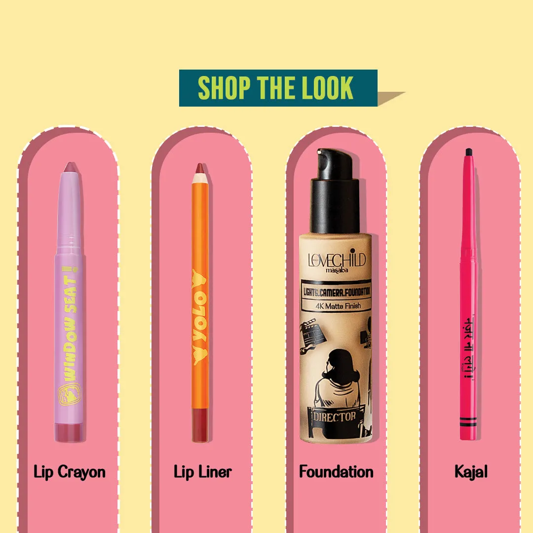 Baecation- Passport to Plump Lip Volumizing Matte Crayon  (Berry) Transfer-proof