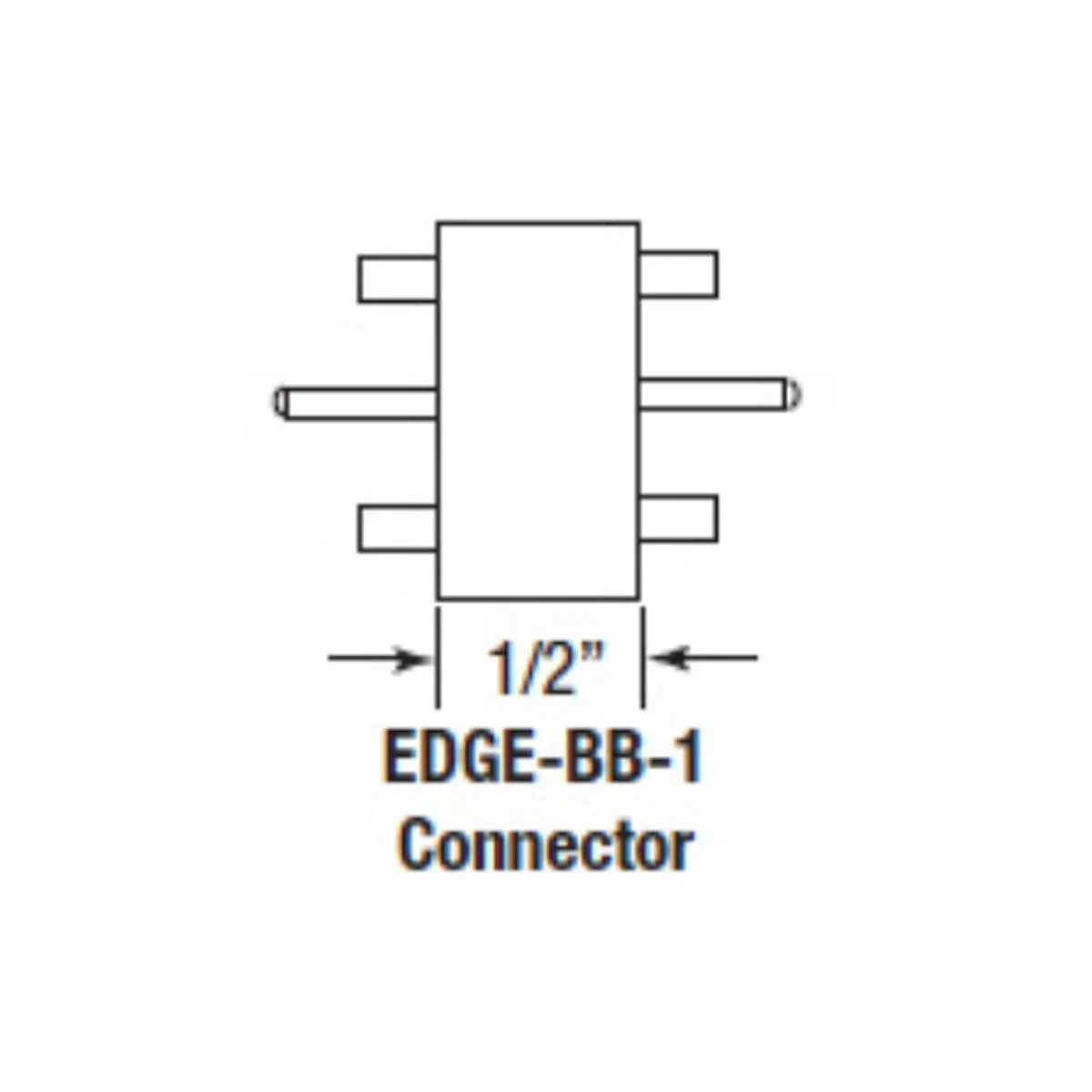 Bar to Bar Connector For SlimEdge LightBars, Black