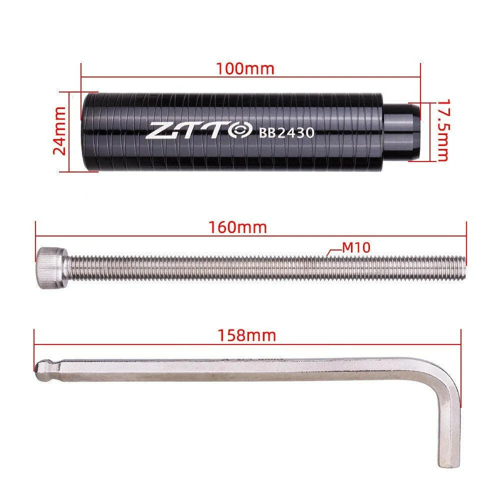 Bicycle Press In Bottom Bracket Static Installation And Disassembly Tool Set BB86 / 30 / 92 / PF30 Bottom Bracket Dismantling Tool Removal Tool