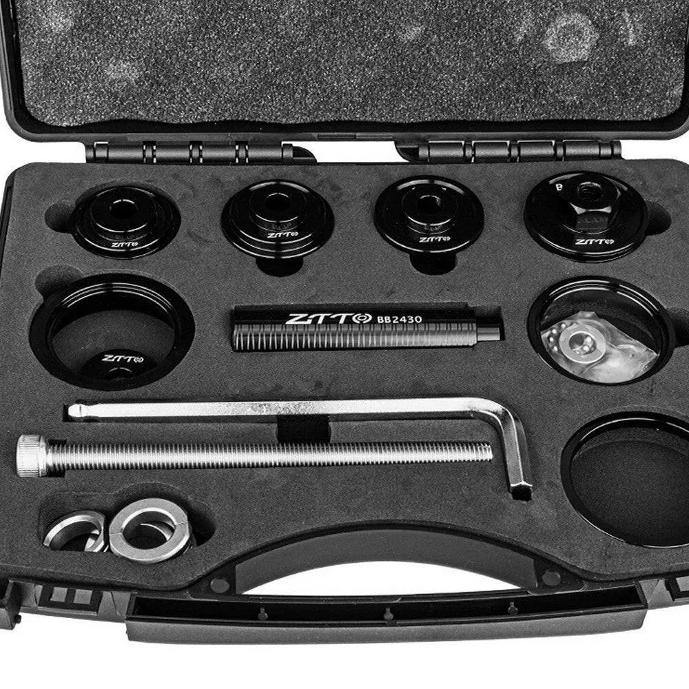 Bicycle Press In Bottom Bracket Static Installation And Disassembly Tool Set BB86 / 30 / 92 / PF30 Bottom Bracket Dismantling Tool Removal Tool
