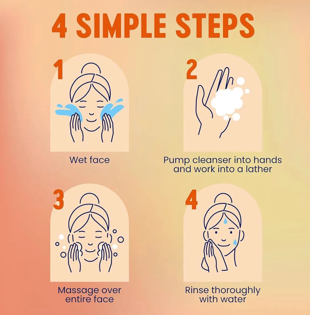 BIORE Gentle & Breathable Acne Face Wash غسول البشرة الحساسة من بيور