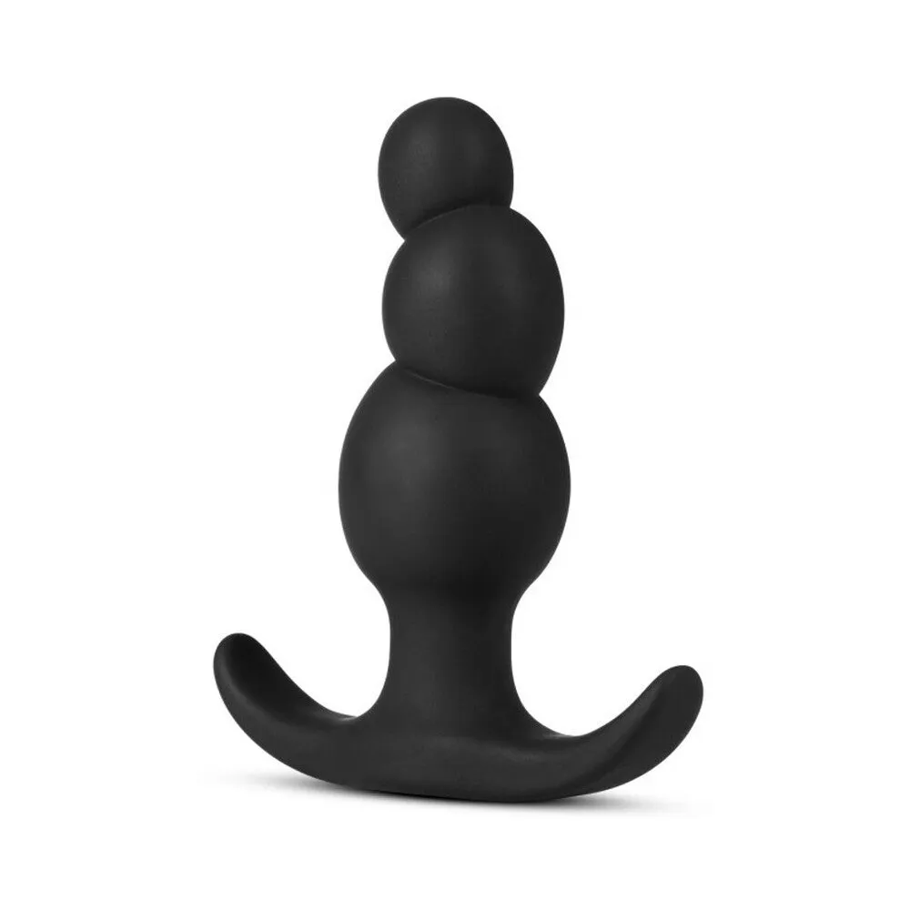 Blush Anal Adventures Stacked Plug - Black