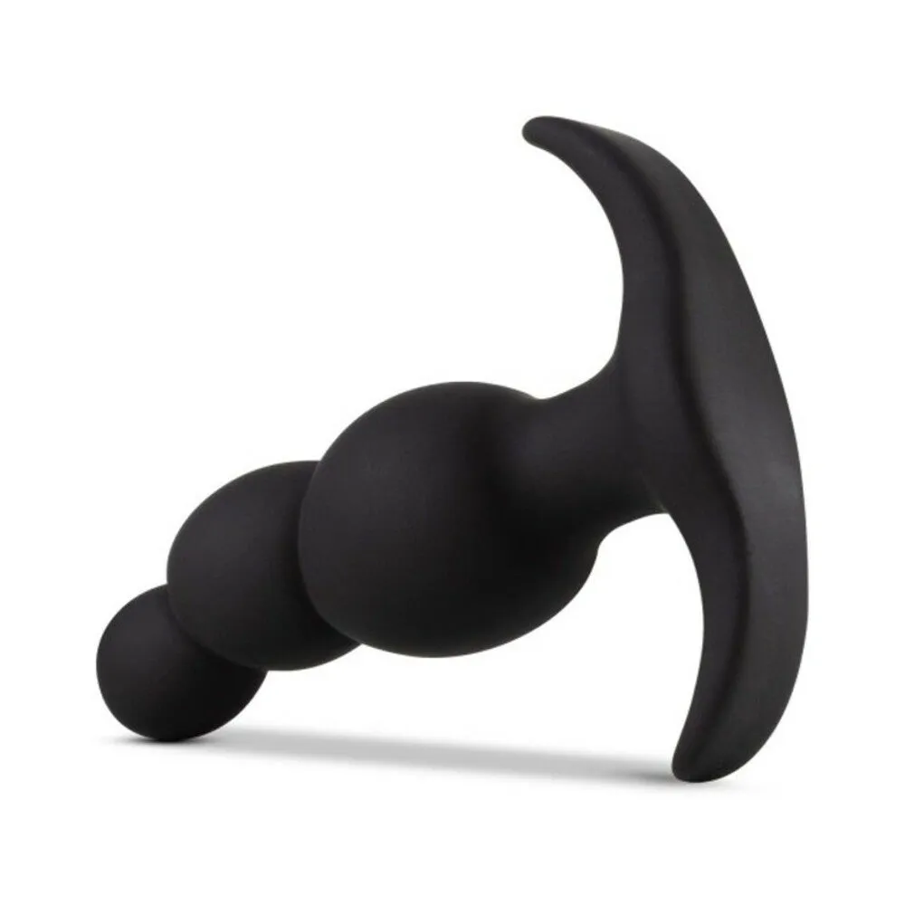 Blush Anal Adventures Stacked Plug - Black