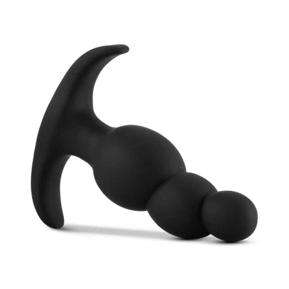 Blush Anal Adventures Stacked Plug - Black