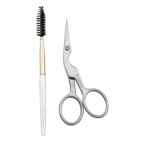 Brow Shaping Scissors & Brush | Tweezerman