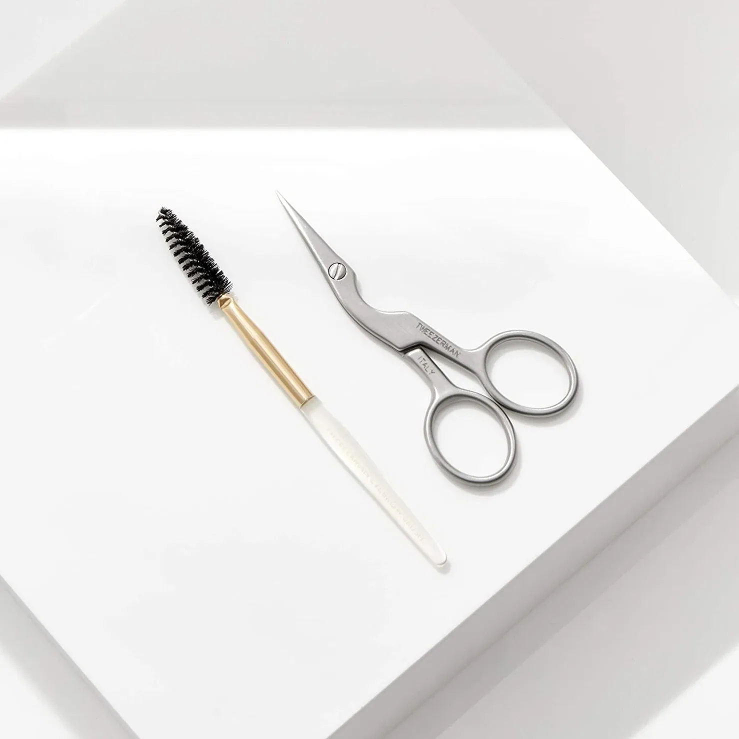 Brow Shaping Scissors & Brush | Tweezerman