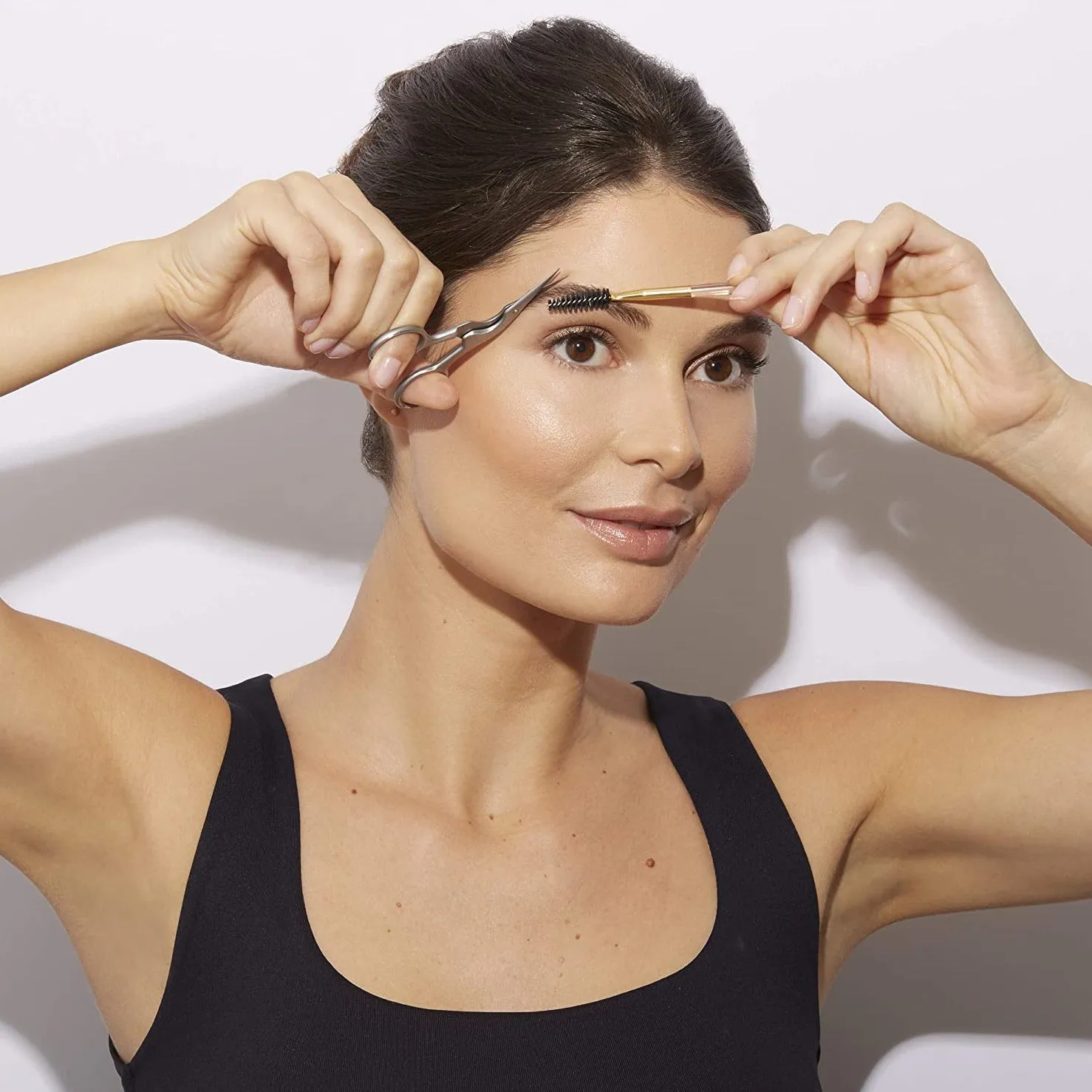 Brow Shaping Scissors & Brush | Tweezerman