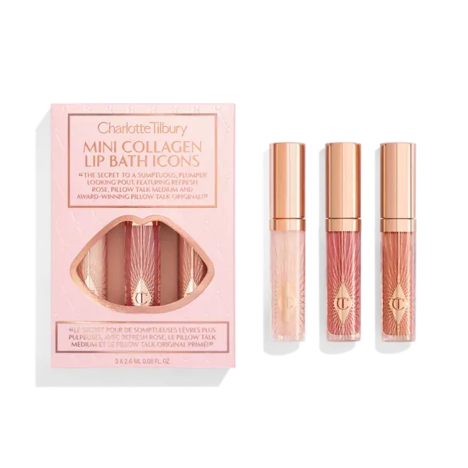 Charlotte Tilbury - Collagen Lip Bath Icons: Lip Gloss Gift Set