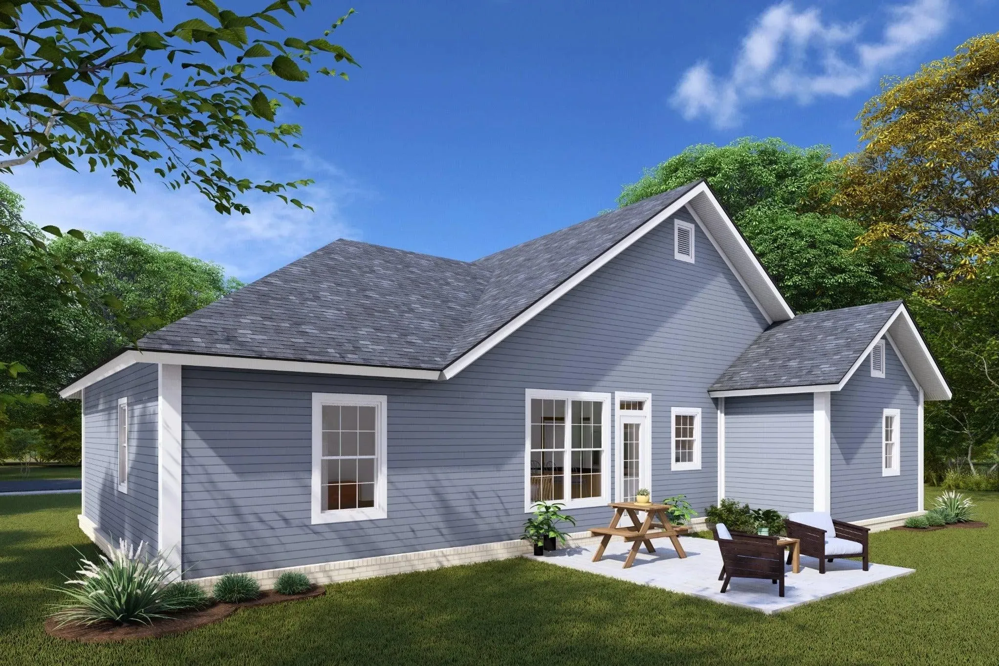 Charming 3-Bedroom Home: 1272 sq ft