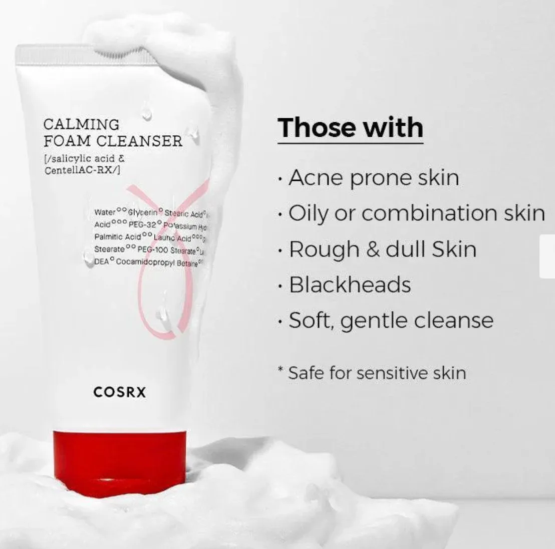 Cosrx Ac Collection Calming Foam Cleanser 150Ml