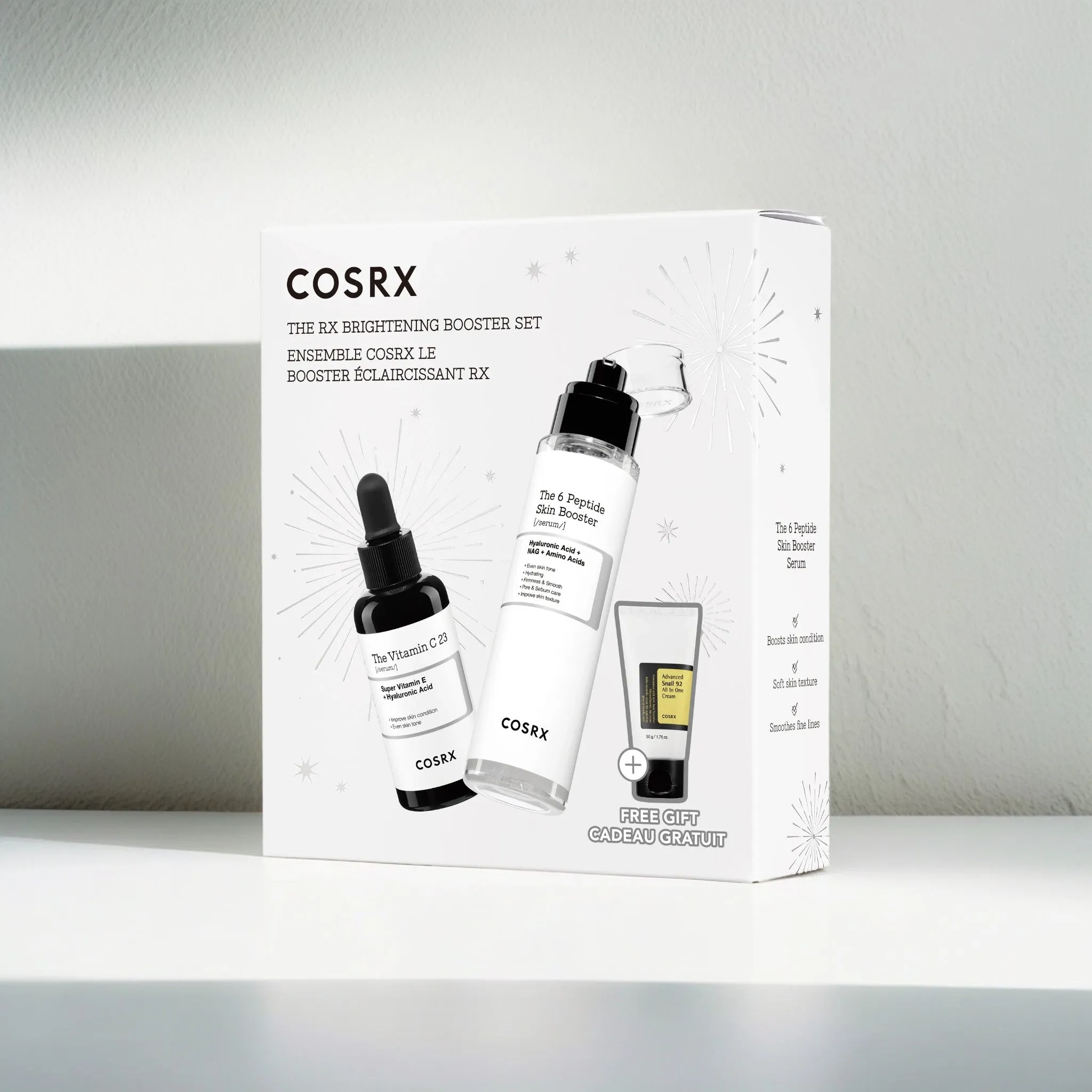 COSRX The RX Brightening Booster Set （3Items）