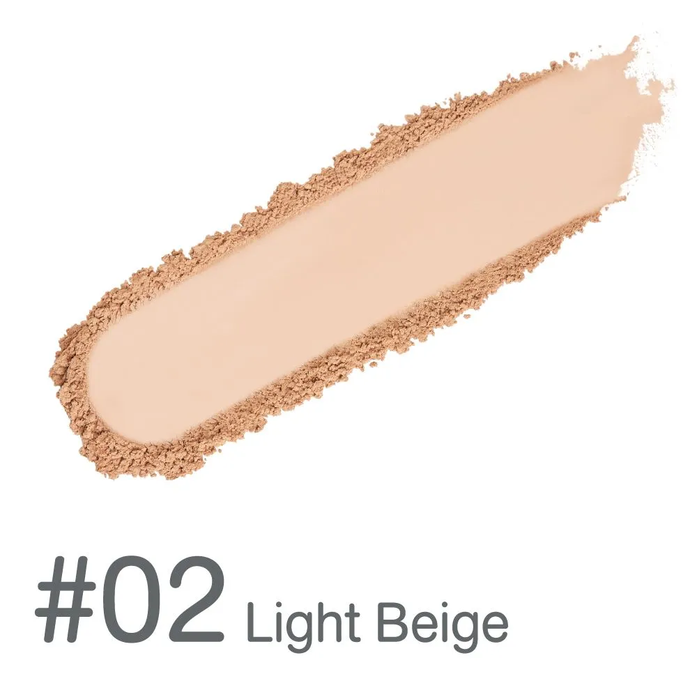 Cute Press 1-2 Beautiful Airy Matte Foundation Powder SPF 30 PA    13g 02 Light Beige (Thai)