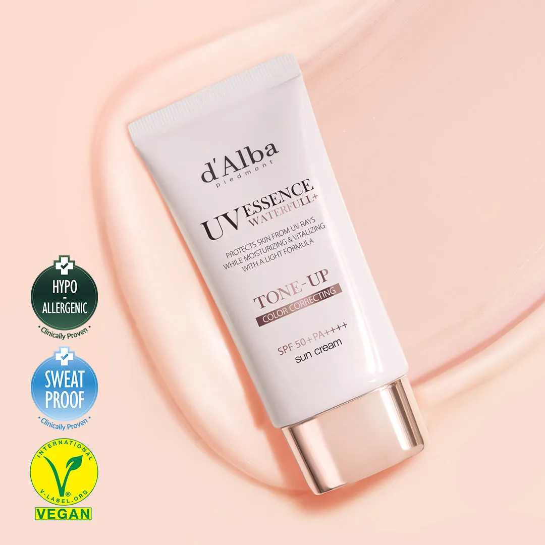 d'Alba Waterfull Tone-Up Sun Cream SPF 50  PA    
