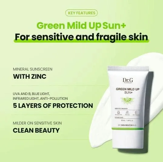 Dr.G Green Mild Up Sun  SPF 50  PA     50ml