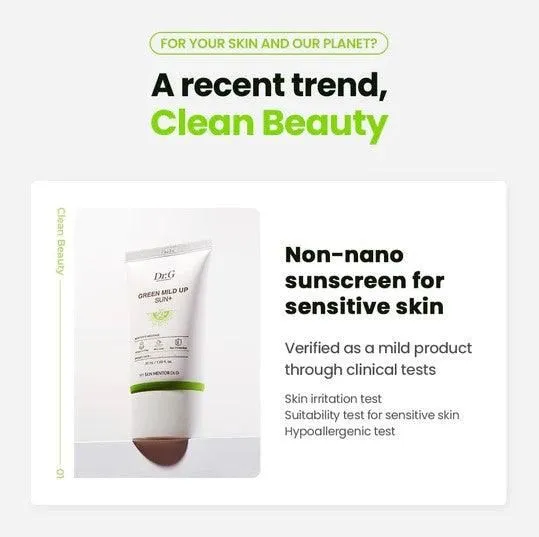 Dr.G Green Mild Up Sun  SPF 50  PA     50ml