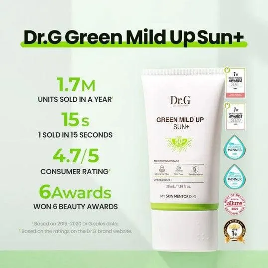 Dr.G Green Mild Up Sun  SPF 50  PA     50ml