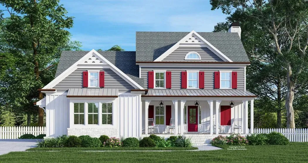 Elegant Family Home with Spacious Layout and Inviting Porches