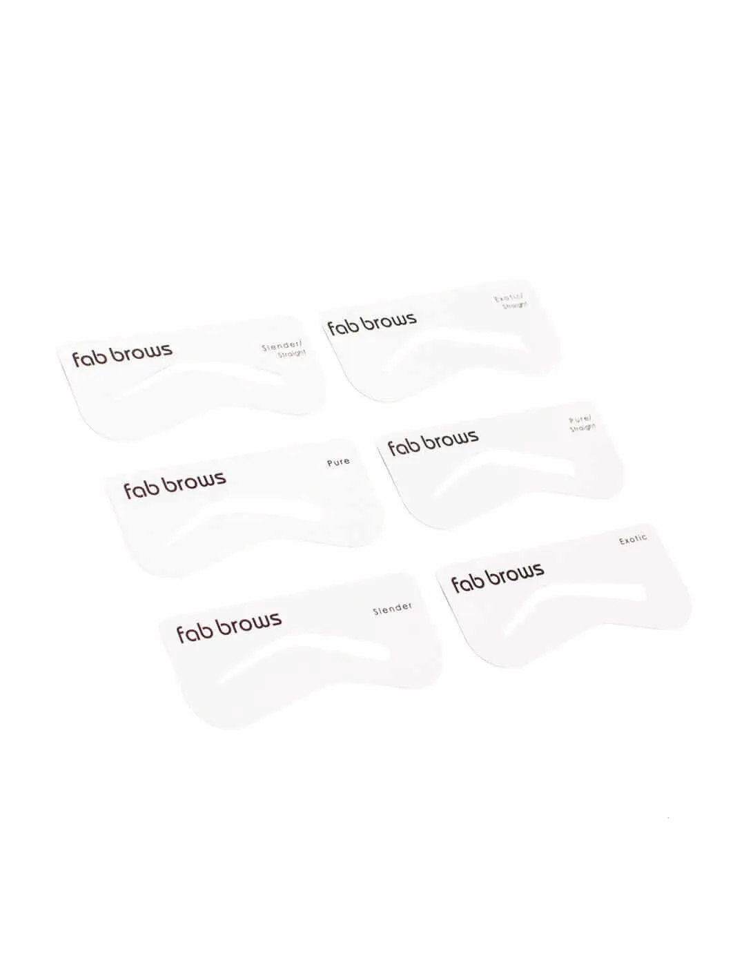 Fab Brows Duo Eyebrow Stencil Kit