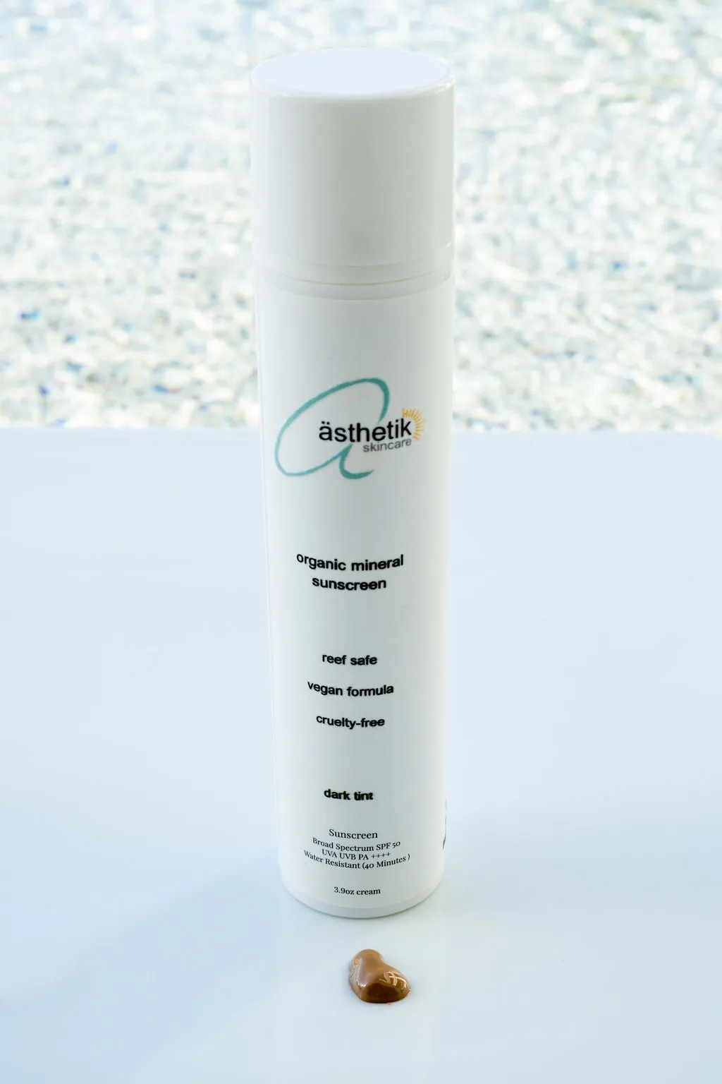 FSA HSA Eligible organic tinted mineral reef-safe sunscreen SPF 50 | 3.9oz