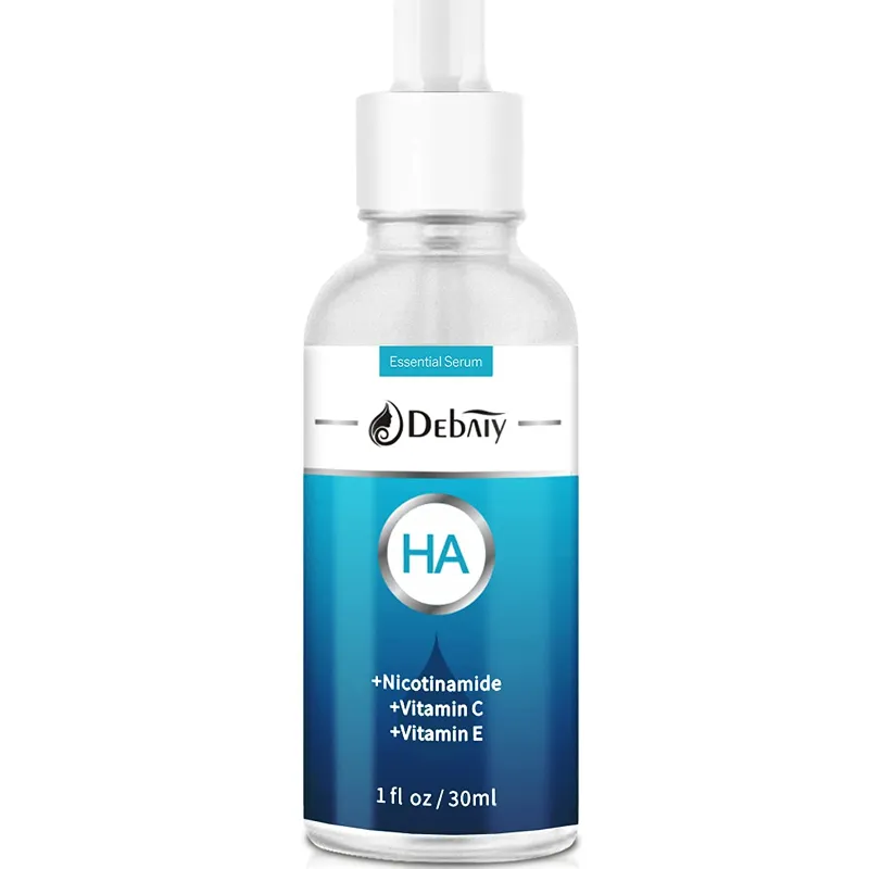 Hyaluronic Acid Serum for Face, Facial Moisturizer with Vitamin C, Wrinkle Repair, Brightening, Firming