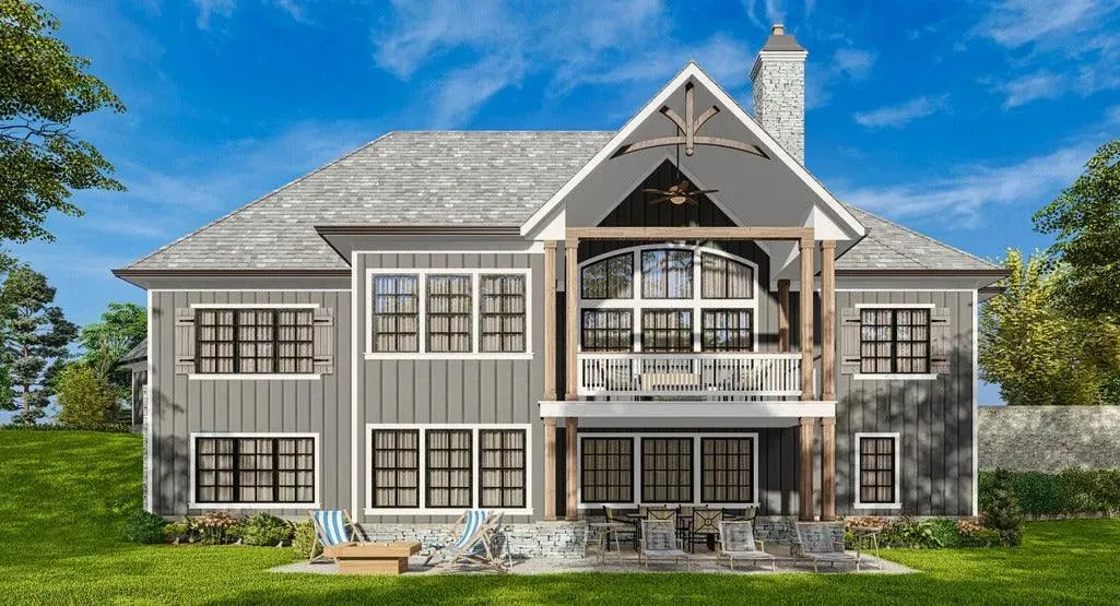 Inviting House Plan: 2,243 sq ft Family Home with Optional Bonus Room