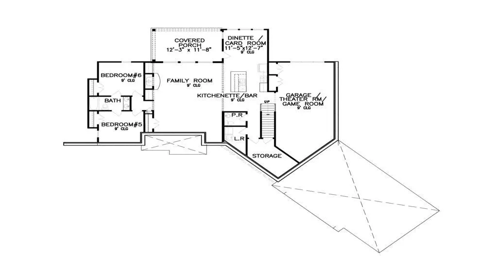 Inviting House Plan: 2,243 sq ft Family Home with Optional Bonus Room