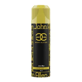 JOHN ALLEN GROOVY GLITTERY DEODORANT BODY SPRAY 200ML