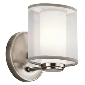 Kichler KL/SALDANA1 Saldana 1 Light Wall Light Classic Pewter