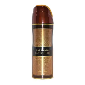 LATTAFA ICONIC OUDH PERFUME BODY SPRAY 200ML