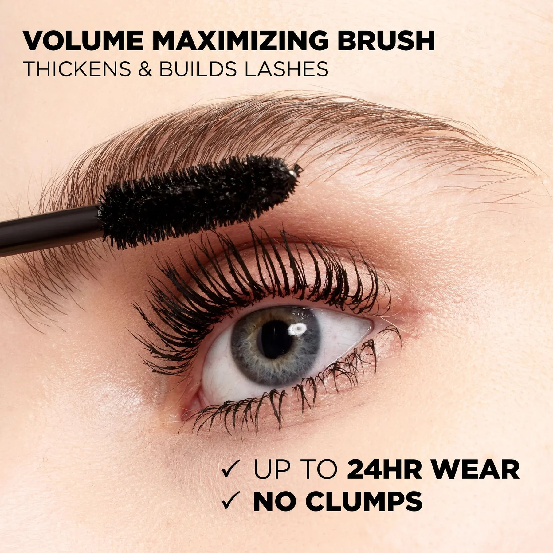 LOREAL PARIS voluminous original 310 blackest black noir profond ماسكارا الرموش للتكثيف من لوريال