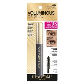 LOREAL PARIS voluminous original 310 blackest black noir profond ماسكارا الرموش للتكثيف من لوريال